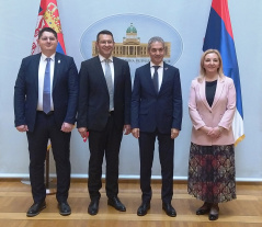 4 November 2021 The members of the Parliamentary Friendship Group with Turkey and the Turkish Ambassador to Serbia 